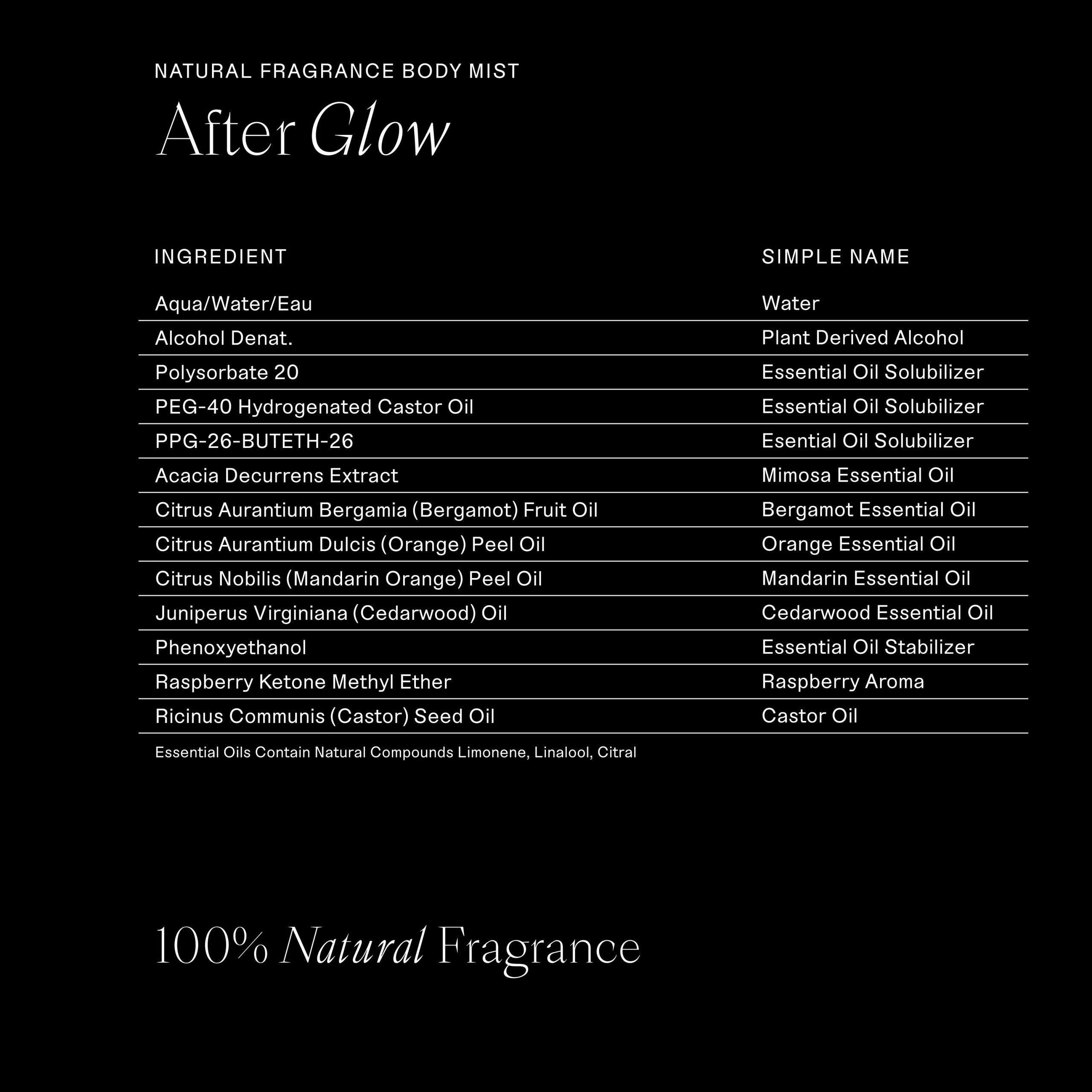 Each & Every After Glow (Raspberry & Mandarin) Duo Set (Body Mist + Deodorant) - Image 5
