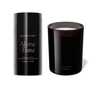 Each & Every Alone Time (Cedar & Vanilla) Set (Candle + Deodorant)